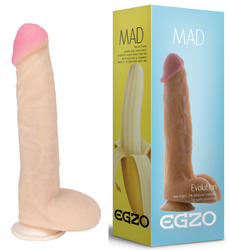 Фаллоимитатор EGZO DS012 ( 24 см х 5 см )
