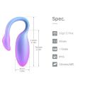 Смарт-виброяйцо Magic Motion Flamingo Max Blue 2 в 1: виброяйцо и тренажер Кегеля, 10 режимов