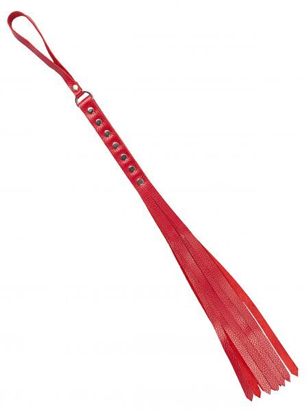Флогер S&amp;M Fancy Leather Floger, Red
