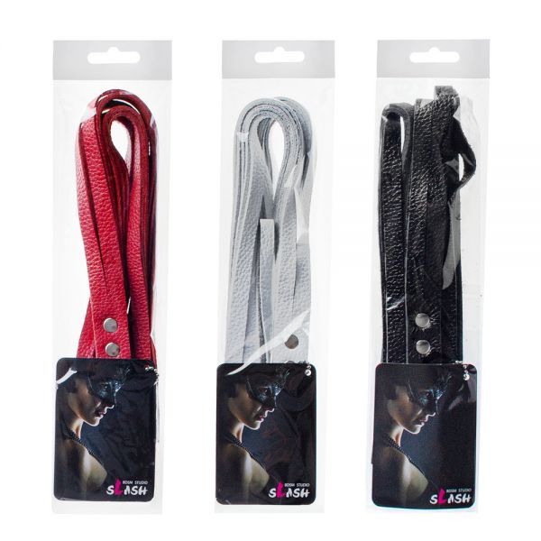 Флогер S&amp;M Fancy Leather Floger, Red