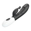 Вібратор-кролик - Pretty Love Rasmussen Dual Vibrator Black