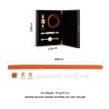 Кожаный кляп с 2-мя насадками LOCKINK Ball-Gag &amp; Gag-bite Set - Brown