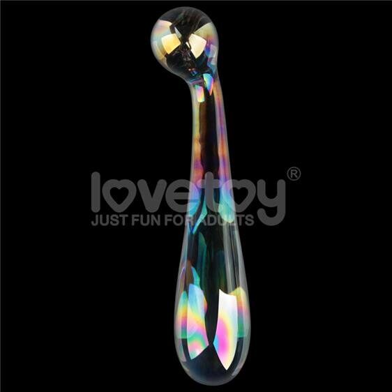 Фалоімітатор - Twilight Gleam Glass Dildo Alluring Arc