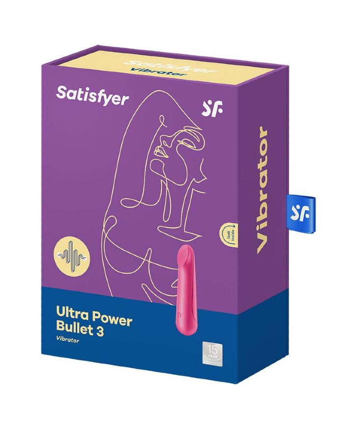 Вибратор для клитора Ultra Power Bullet 3 Red
