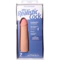 Фаллоимитатор с присоской Doc Johnson The Realistic Cock ULTRASKYN - 7 Inch Vanilla