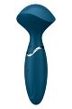 Универсальный компактный мощный массажер Satisfyer Mini Wand-er синий