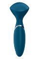 Универсальный компактный мощный массажер Satisfyer Mini Wand-er синий
