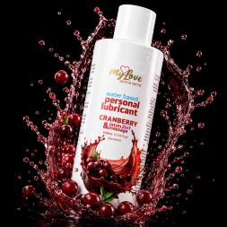 2в1 лубрикант та масажний гель - MyLove Aroma Series Intim&Massage Cranberry, 300 мл