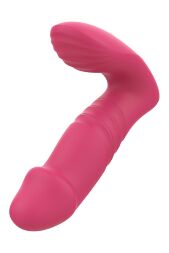 Анальний вібратор DREAM TOYS Essentials із поступальними рухами, рожевий