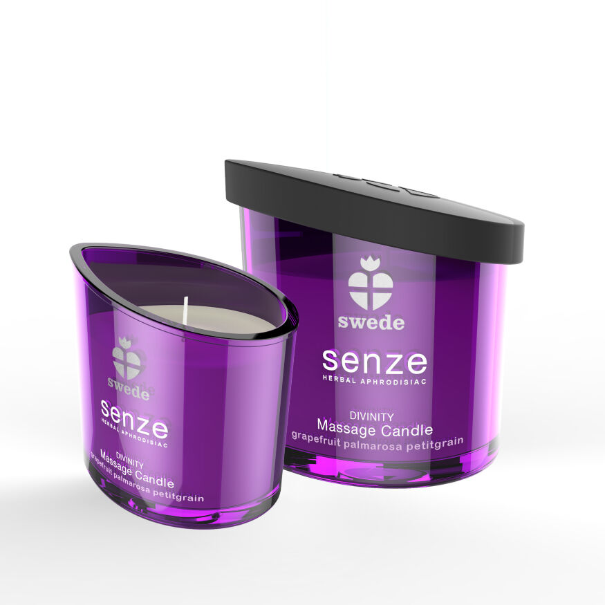 Масажна свічка - Swede Senze Divinity Grapefruit Palmarosa Petitgrain, 50 мл