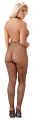 Бодістокінг - 2311500 NO:XQSE Net Catsuit Black - S/M
