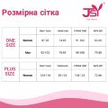 Эротический комплект JSY «Нескромная Ида» One Size, топ, гартеры, пэстис, стринги