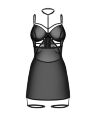 Бэби-долл Obsessive Arrowel Black chemise S/M