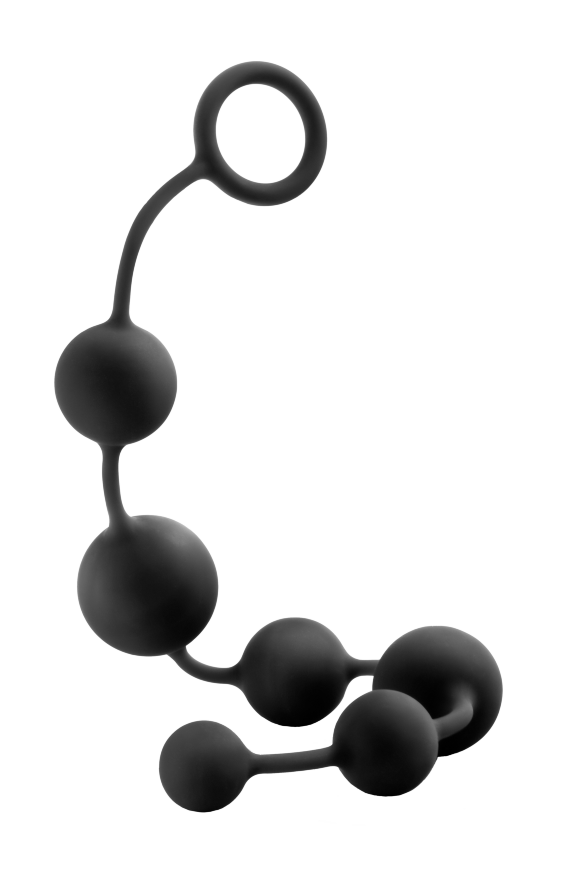Анальные шарики Blush Anal Adventure Platinum Silicone Large Anal Beads