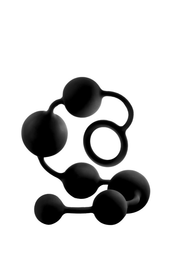 Анальные шарики Blush Anal Adventure Platinum Silicone Large Anal Beads