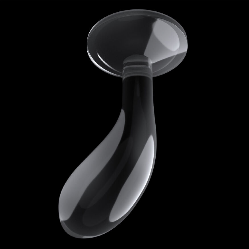 Ергономічна анальна пробка Flawless Clear Prostate Plug 6" Clear