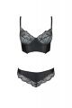 Комплект белья бикини, кружевной black S/M ASTRIDA BIKINI - Passion