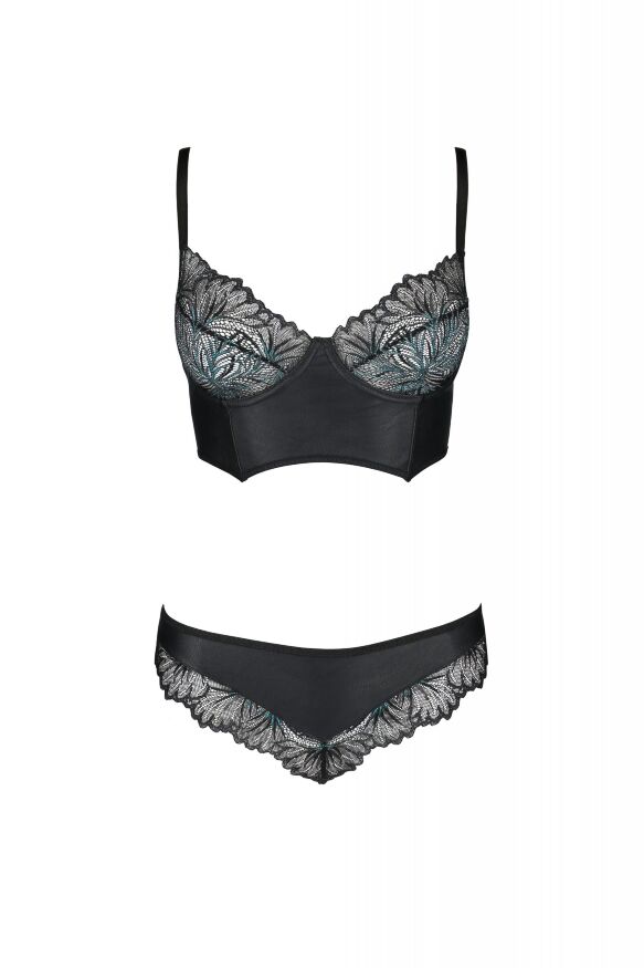 Комплект белья бикини, кружевной black S/M ASTRIDA BIKINI - Passion