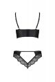 Комплект белья бикини, кружевной black S/M ASTRIDA BIKINI - Passion