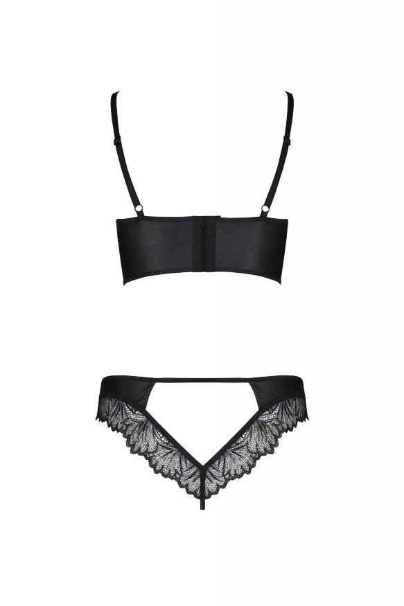 Комплект белья бикини, кружевной black S/M ASTRIDA BIKINI - Passion