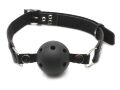 БДСМ - кляп у формі гладкої кульки FFSLE Breathable Ball Gag Blac