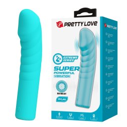 Вибратор для точки G PRETTY LOVE Rylan бирюзовый, 16 х 3.4 см