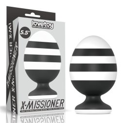 Большая анальная пробка - X-Missioner Butt Plug 5.5"