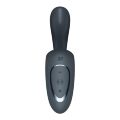 Оригінальний вібростимулятор 2в1 в незвичній формі літери G - Satisfyer G For Goddess 1 Dark Grey