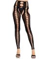 Колготки Leg Avenue Seamless Opaque Footless Suspender Hose One Size Black