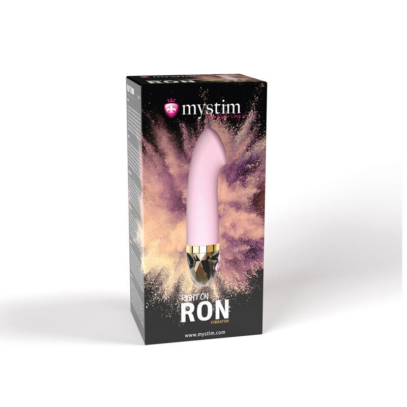 Вибратор для точки G Mystim Right on Ron Rose