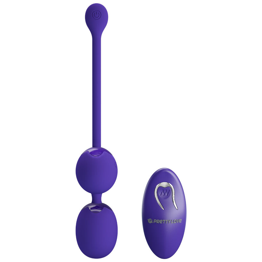 Вагінальні віброкульки - Pretty Love Willie Vibrating Kegel Balls Blue