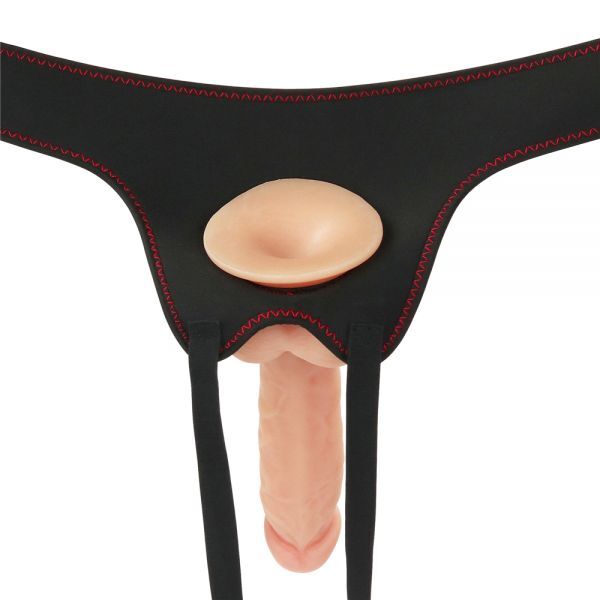 Страпон: фаллос на трусиках LoveToy Easy Strapon Set 7.5''