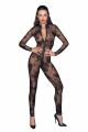 Сетчатый бодистокинг Noir Handmade F237 Long tulle overall, M