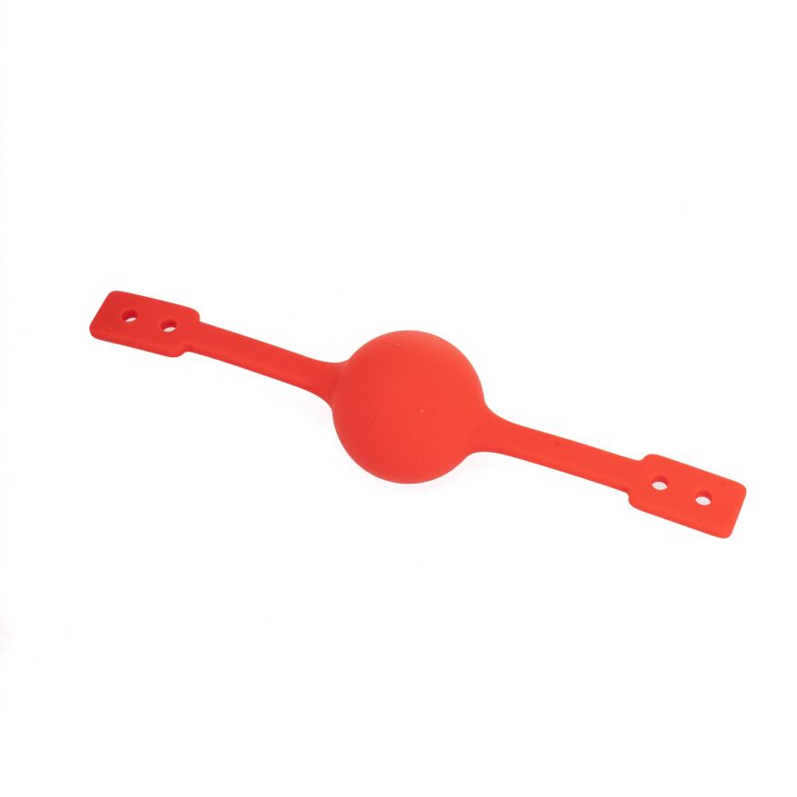 Кожаный кляп с 2-мя насадками LOCKINK Ball-Gag &amp; Gag-bite Set - Black