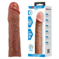 Удлиняющая насадка презерватив Pretty Love - Derek 8,5" Brown, BI-026269-1