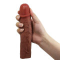 Удлиняющая насадка презерватив Pretty Love - Derek 8,5" Brown, BI-026269-1