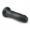 Черный реалистичный искусственный член EasyToys Realistic Dildo - 15.5 см черный