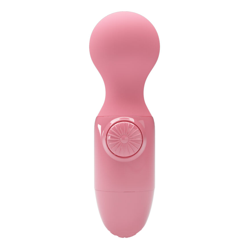 Елегантний універсальний вібромасажер широкого спектру дії Pretty Love Little Cute Mini Stick Light Pink