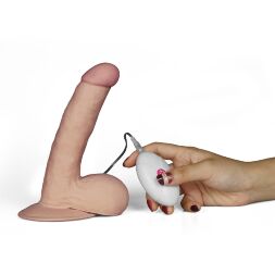Виброреалистик - The Ultra Soft Dude Vibrating 7.5"