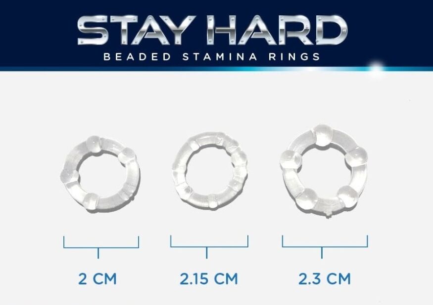 Набор эрекционных колец Stay hard, CN-330300012 Purple