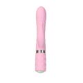 Роскошный кролик с ротацией и вибрацией Pillow Talk Lively, Pink, кристалл Сваровски