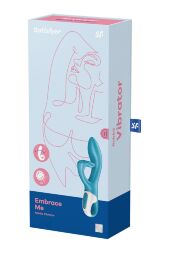 Вибратор кролик Satisfyer Embrace me turquoise