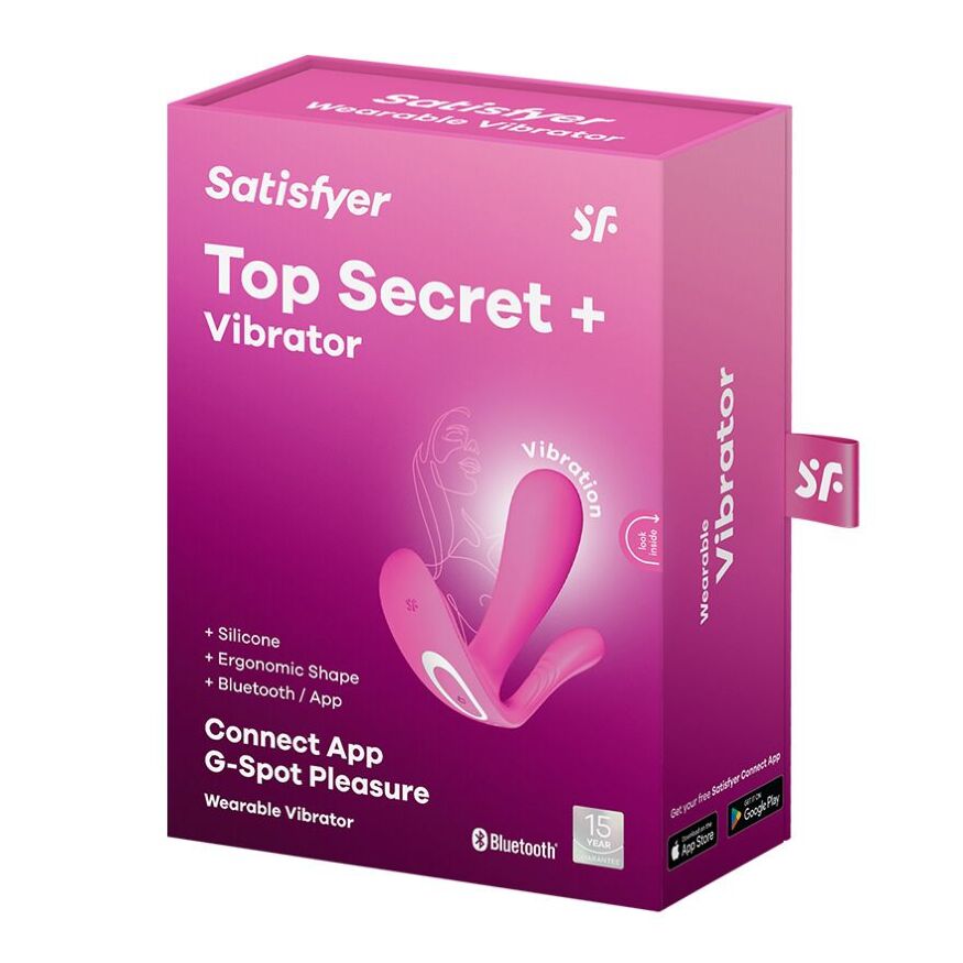 Смарт-вибратор в трусики Satisfyer Top Secret Pink