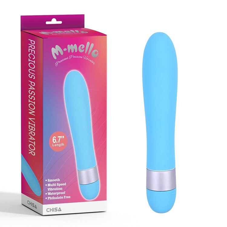Вибратор классический Chisa M-MELLO BLUE