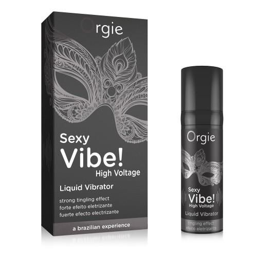 Рідкий вібратор - Orgie Sexy Vibe! High Voltage Liquid Vibrator, 15 мл
