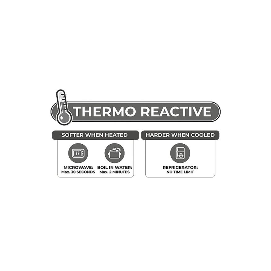 Анальна пробка конічної форми SILEXD Thermo Reactive чорна, Medium