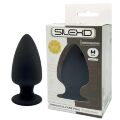 Анальна пробка конічної форми SILEXD Thermo Reactive чорна, Medium
