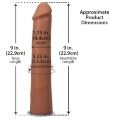 Фаллоимитатор Doc Johnson The Realistic Cock ULTRASKYN - 9 Inch Caramel