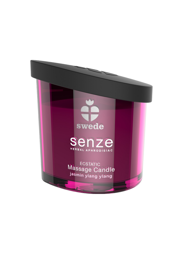 Масажна свічка - Swede Senze Ecstatic Jasmine Ylang Ylang, 150 мл