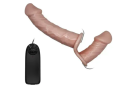 Страпон з вібрацією з двома вібромоторами ULTRA PASSIONATE HARNESS STRAP-ON